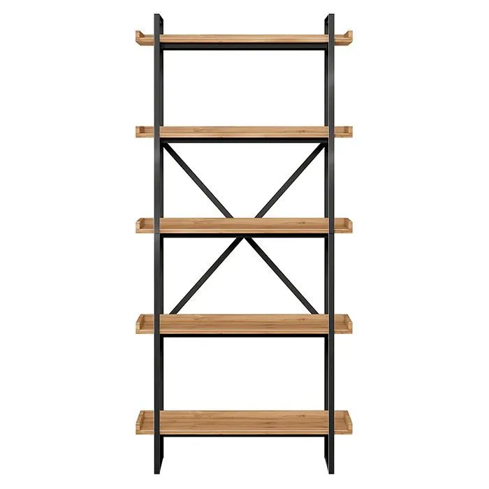 Книжный декоративный стеллаж